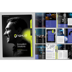  تصميم البروفايل والكاتلوك والتقرير السنوي