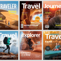  تصميم المجلات والكتيبات والبروشورات للشركات السياحية