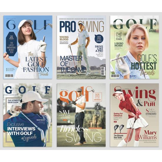 Sports Magazine, Booklet, and Brochure Design