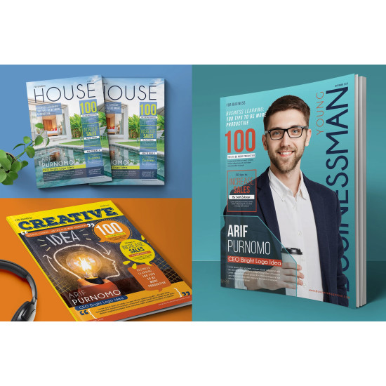 Catalog, Brochure, and Product Magazine Design (Clothing – Electrical Appliances – Medical Products)