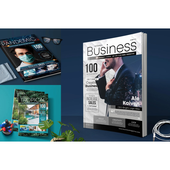 Catalog, Brochure, and Product Magazine Design (Clothing – Electrical Appliances – Medical Products)