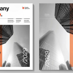  تصميم البروفايل والكاتلوك والتقرير السنوي