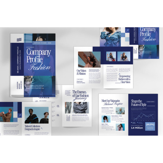 تصميم البروفايل والكاتالوك والتقرير السنوي | Company Profile, Catalog & Annual Report Design