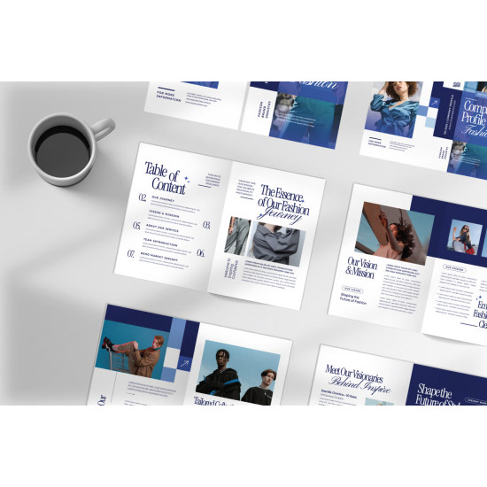 تصميم البروفايل والكاتالوك والتقرير السنوي | Company Profile, Catalog & Annual Report Design