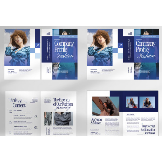 تصميم البروفايل والكاتالوك والتقرير السنوي | Company Profile, Catalog & Annual Report Design