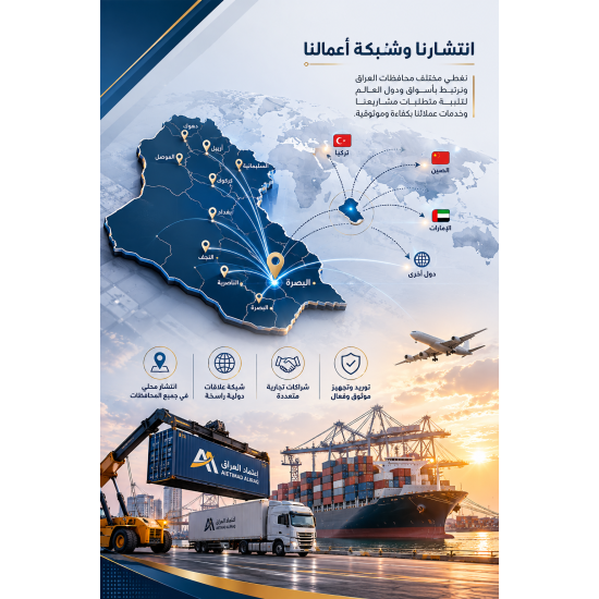 من أعمالنا تصميم بروفايل  اعتماد العراق
