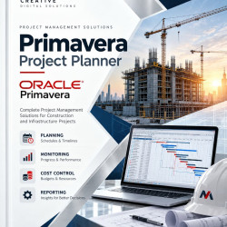 من أعمالنا تصميم بروفايل إدارة المشاريع باستخدام Primavera P6 Project Planner