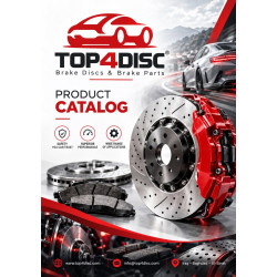 من أعمالنا تصميم بروفايل وكتالوك Top4Disc لقطع غيار السيارات