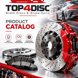 من أعمالنا تصميم بروفايل وكتالوك Top4Disc لقطع غيار السيارات