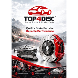 من أعمالنا تصميم بروفايل وكتالوك Top4Disc لقطع غيار السيارات