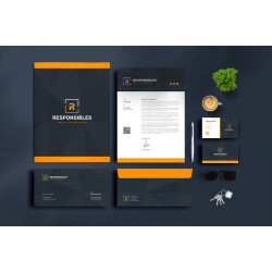 تصميم الهوية البصرية للشركات | Office Branding