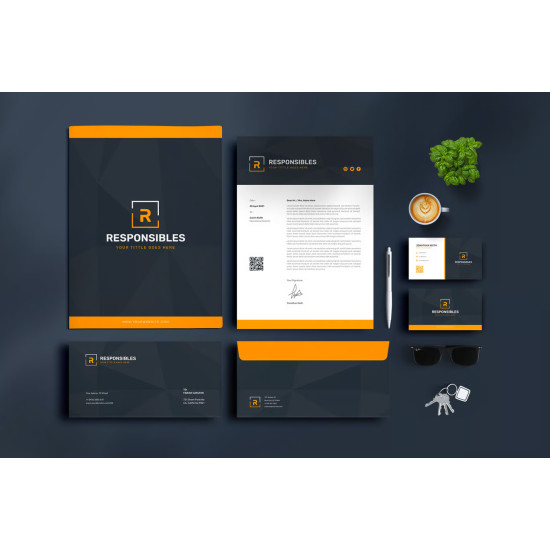 تصميم الهوية البصرية للشركات | Office Branding