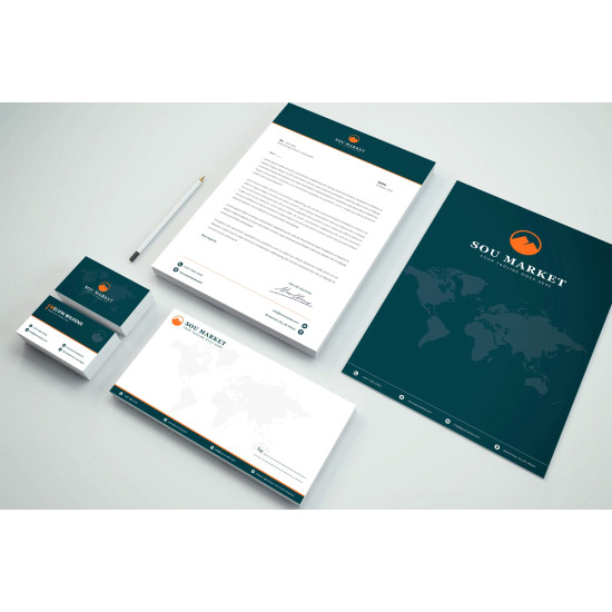 تصميم الهوية البصرية للشركات | Office Branding