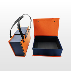 Design and production of luxury product and gift boxes that are magnetically foldable