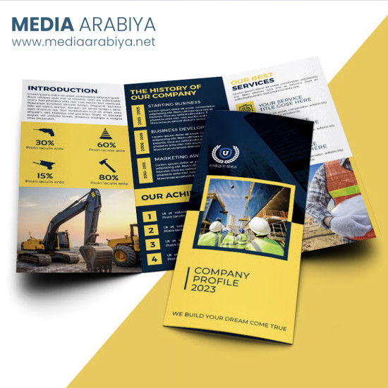 Designing advertising materials for companies, universities, and schools in Arabic, English, and Kurdish