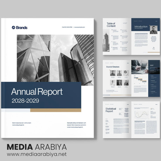 Designing profiles, catalogs, and annual reports for companies and universities in Arabic, English, and Kurdish