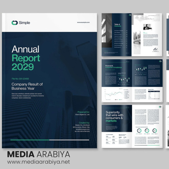 Designing profiles, catalogs, and annual reports for companies and universities in Arabic, English, and Kurdish