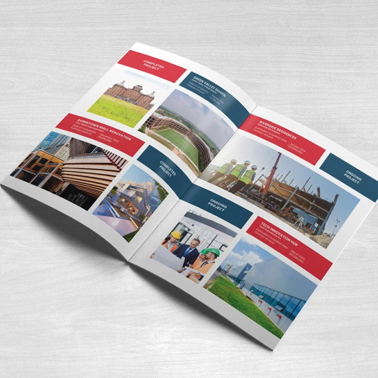 تصميم البروفايل والكاتلوك والتقرير السنوي للشركات والجامعات باللغة العربية والانكليزية والكوردية