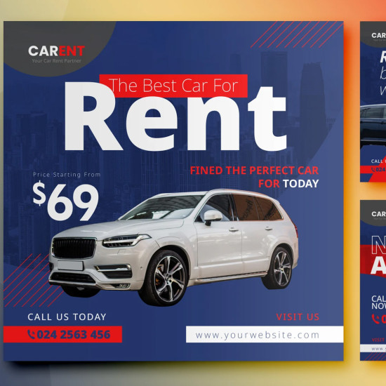 تصميم جميع بوستات وتصاميم السوشيال ميديا باللغة العربية والانكليزية والكوردية