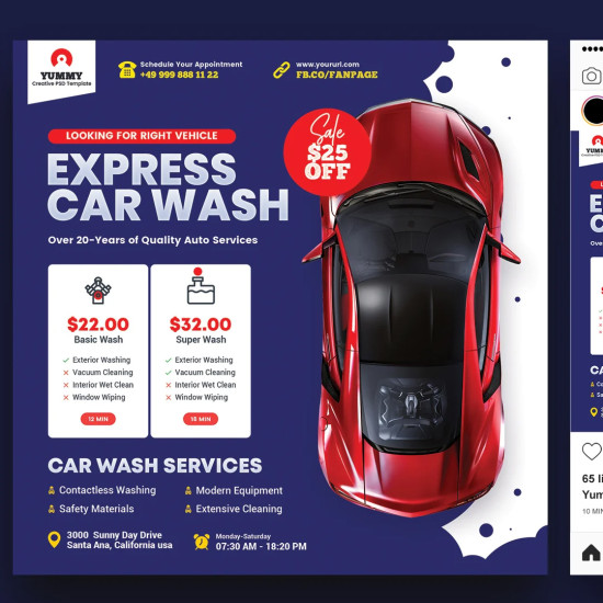 تصميم جميع بوستات وتصاميم السوشيال ميديا باللغة العربية والانكليزية والكوردية