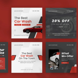 تصميم جميع بوستات وتصاميم السوشيال ميديا باللغة العربية والانكليزية والكوردية