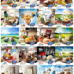 تصميم بوستات السوشيال ميديا باللغة العربية والانكليزية والكوردية