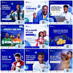 تصميم بوستات السوشيال ميديا باللغة العربية والانكليزية والكوردية