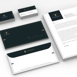  Visual identity design and all corporate supplies in Arabic, English, and Kurdish