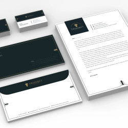  Visual identity design and all corporate supplies in Arabic, English, and Kurdish