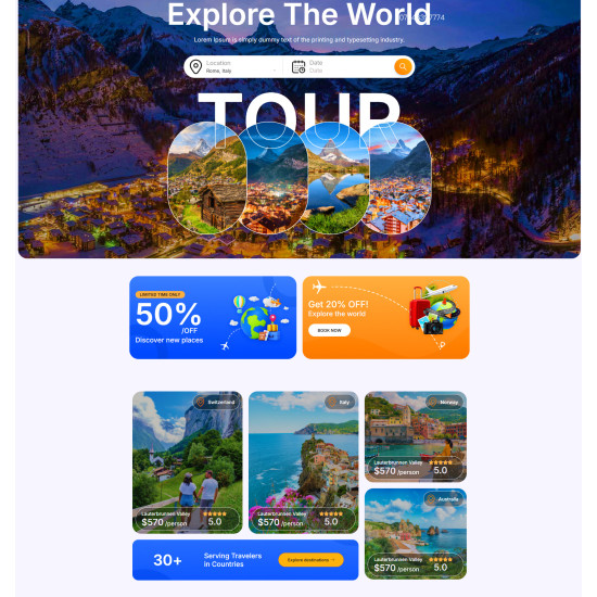 Travel & Tourism | Airlines & Booking Solutions